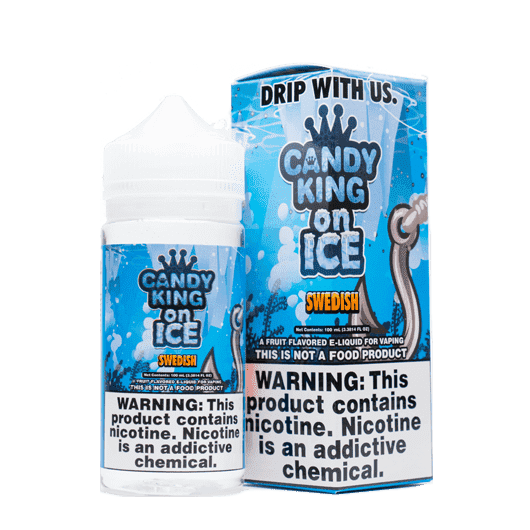 Candy King E-Liquid Candy King - Swedish on Ice - 100ml Shortfill (Clearance)