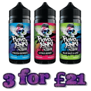 Doozy E-Liquids Flava Junki - 100ml Shortfill - 0mg - 3 for £21