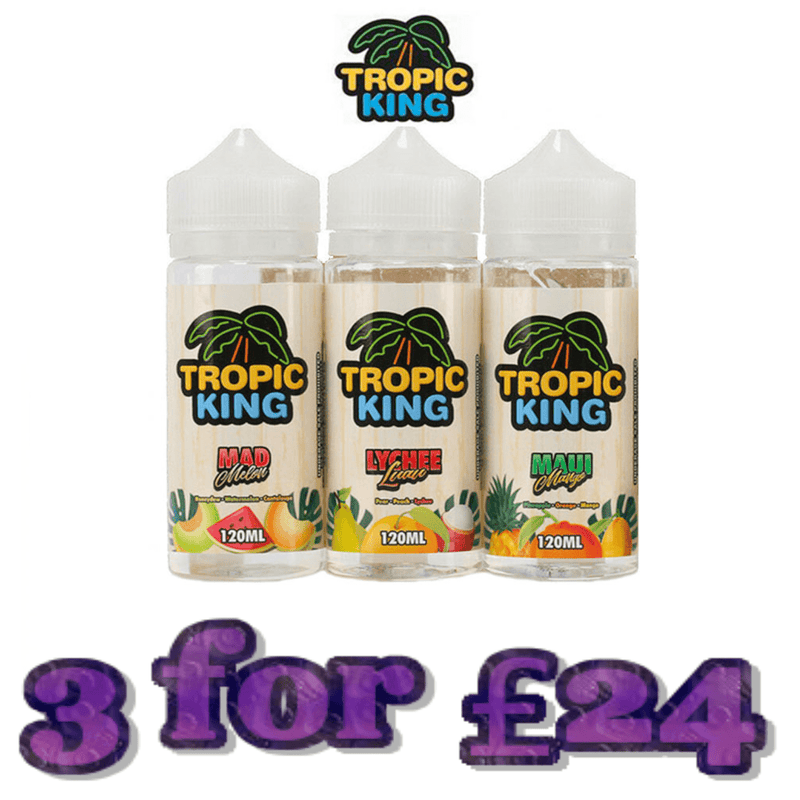 Drip More E-Liquid Tropic King - 100ml Shortfill - 0mg