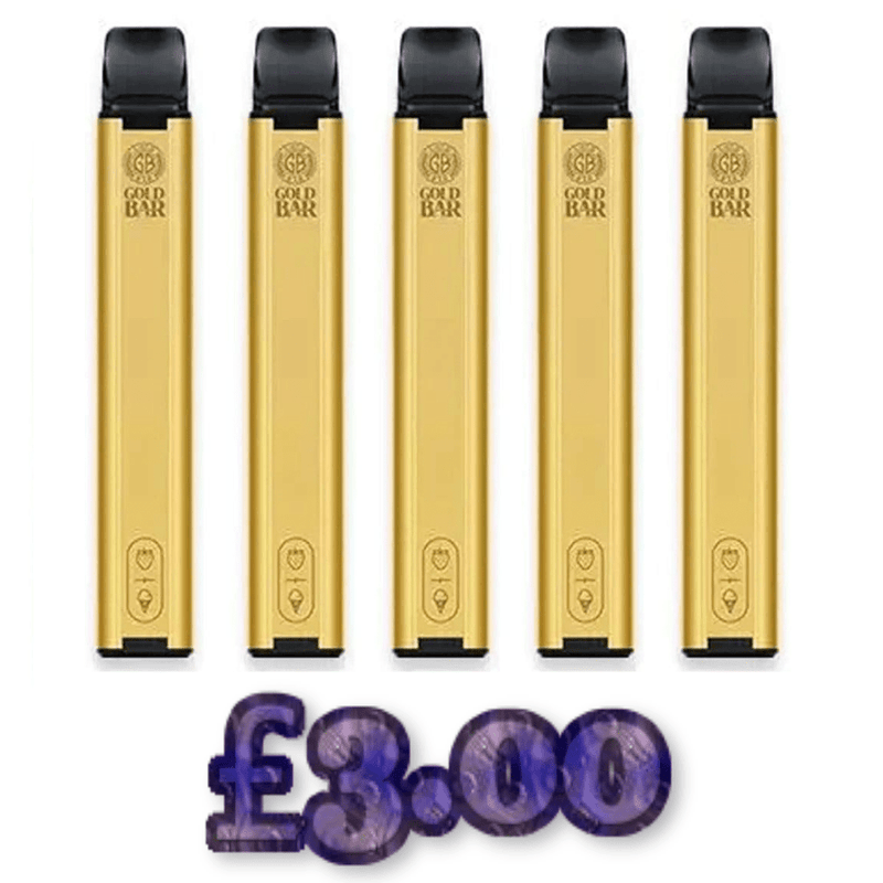 Gold Bar Gold Bar 600 - 20mg - Disposable Vape