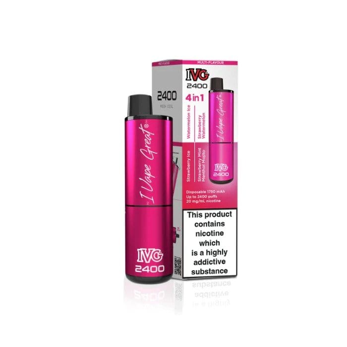 IVG Disposable Kit Pink Edition IVG 2400 4 In 1 Multi Flavour