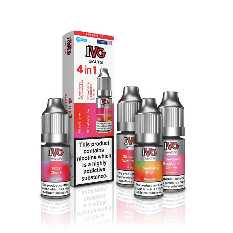 IVG Nic Salts Red Edition IVG Salt 4 in 1 - 20mg - 10ml