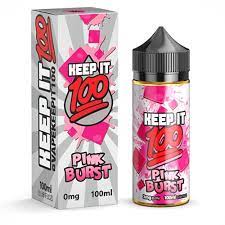 Keep It 100 E-Liquid Keep It 100 - Pink Burst - 100ml Shortfill (Clearance)