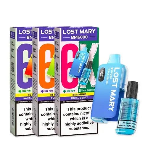 Lost Mary Disposable Kit Lost Mary BM6000 - 20mg - TPD Compliant