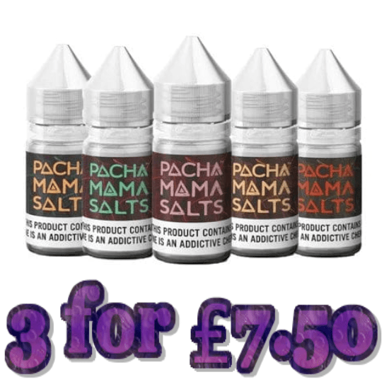 Pacha Mama Nic Salts Pacha Mama Salt - 10mg - 20mg 3 for £7.50