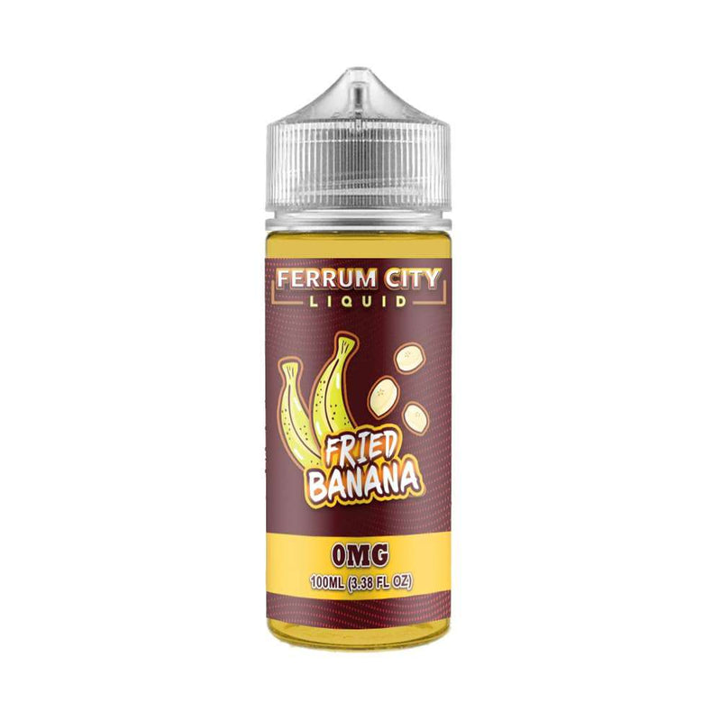 Ferrum City E-Liquid Ferrum City - Fried Banana - 100ml Shortfill