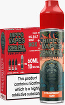 Hippo Vapes Nic Salts Hippo Vapes LongFills Salt - Strawberry Gum - 60ml - 10mg