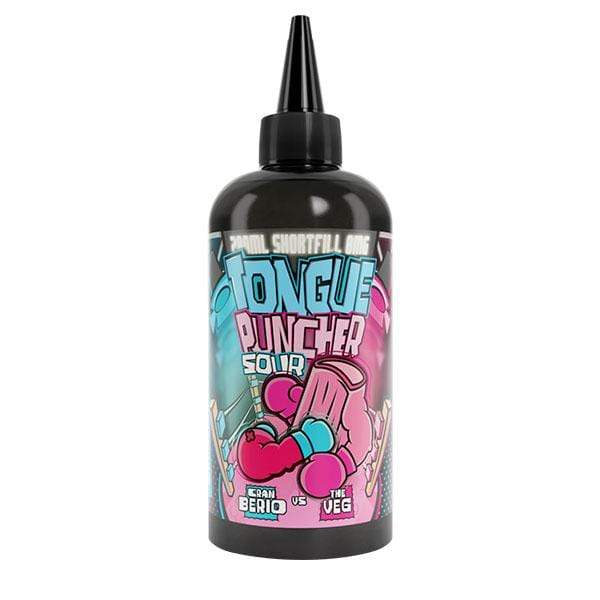 Joes Juice E-Liquid Tongue Puncher - 200ml Shortfill - Cranberry & Rhubarb Sour