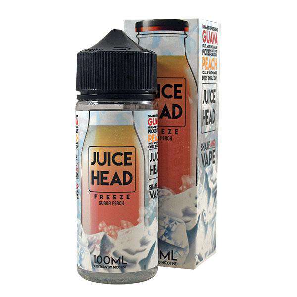 Juice Head E-Liquid Juice Head - 100ml Shortfill - Freeze Guava Peach