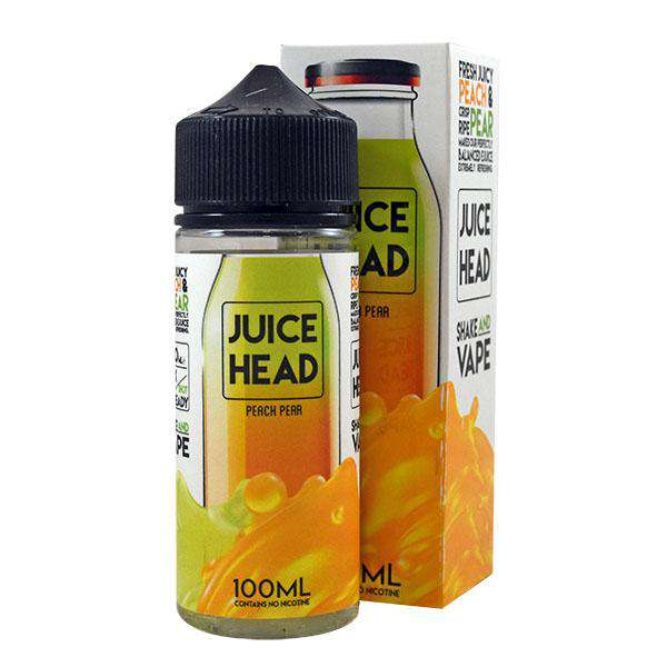 Juice Head E-Liquid Juice Head - 100ml Shortfill - Peach Pear