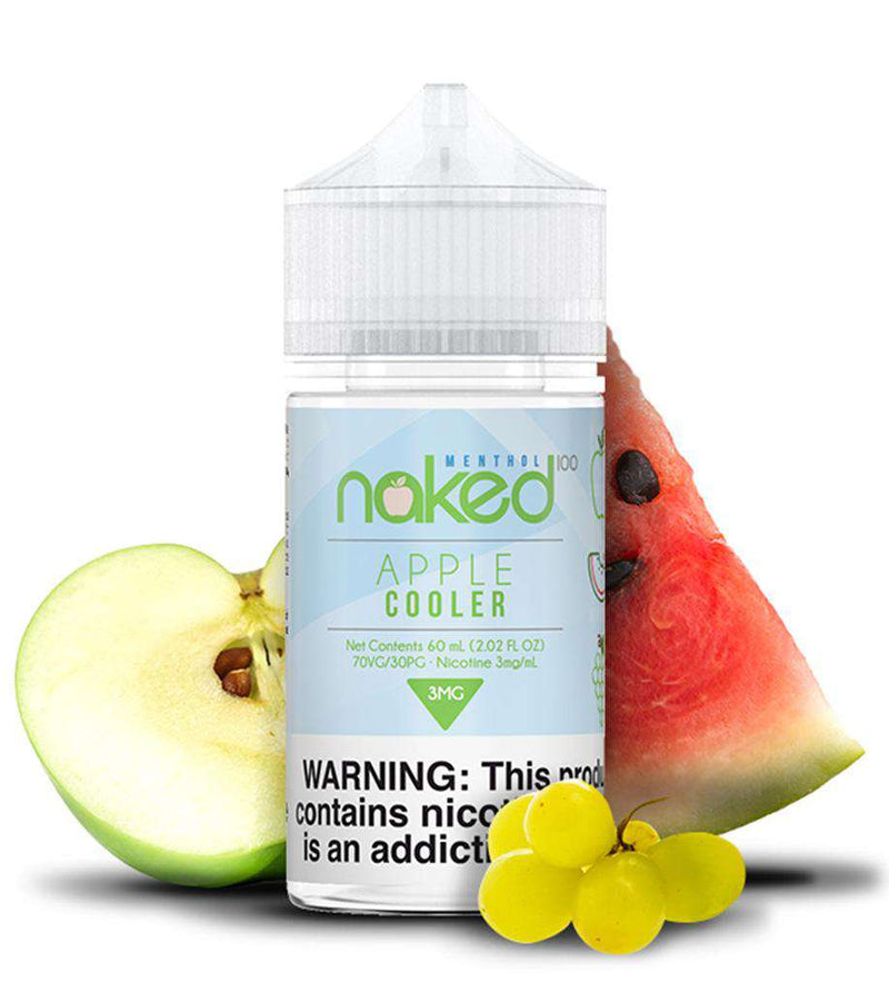 Naked 100 E-Liquid Naked 100 - 60ml Shortfill - Menthol Apple Cooler