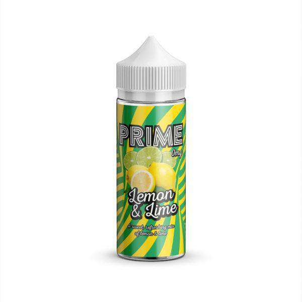 Prime E-Liquid Prime - 100ml Shortfill - Lemon & Lime