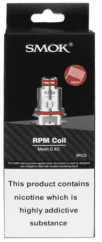 Smok Coils 0.4ohm RPM Mesh Coil Smok RPM Coils (5 Pack)