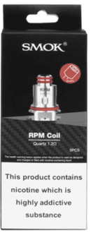 Smok Coils 1.2ohm RPM Quartz Coil Smok RPM Coils (5 Pack)