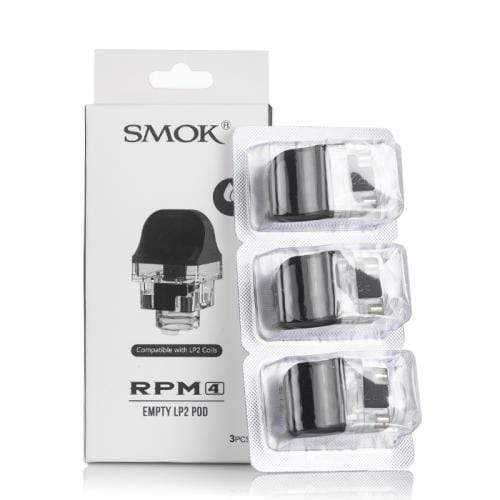 Smok Replacement Pod LP2 Pods XL Smok Rpm 4 Empty Pods