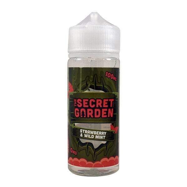 The Secret Garden E-Liquids The Secret Garden - 100ml Shortfill - Strawberry & Wild Mint