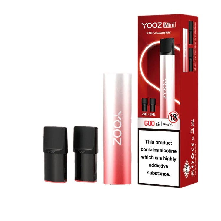 Yooz Starter Kits Yooz Mini - Pink Strawberry - Mini Prefilled Pod Kit